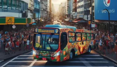 Ponto nº Busdoors e a Divulgação de Festivais Culturais em Manaus