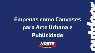 Ponto nº Empenas como Canvases para Arte Urbana e Publicidade