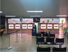 Ponto nº Norteoutdoor: Conectando Marcas no Aeroporto Regional Júlio Belém, Parintins - AM